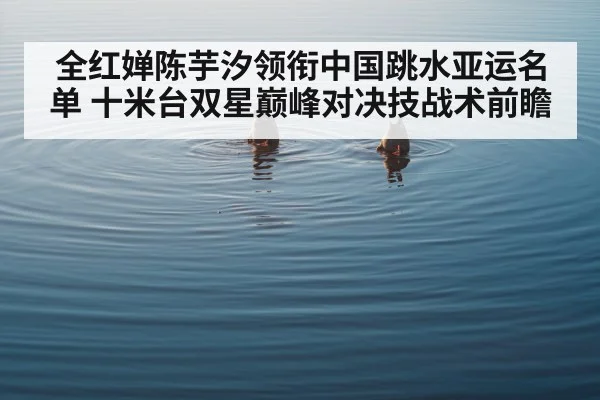 synchronized diving pair